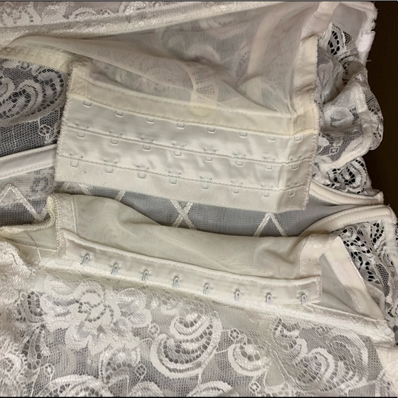 Lingerie-Bustier, Corset, white Lace, Gossard, 36Cc - Picture 11 of 14